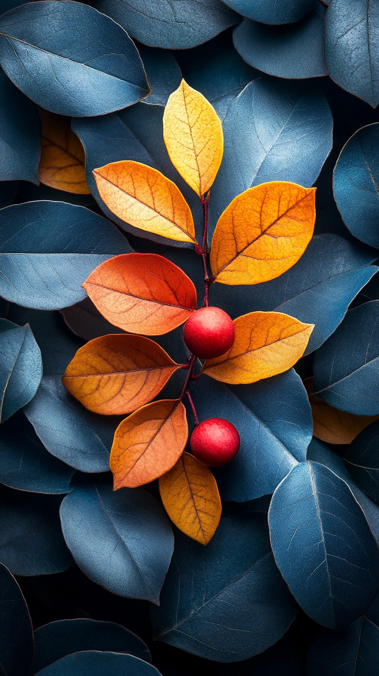 Autumn Berries Nature mobile wallpaper