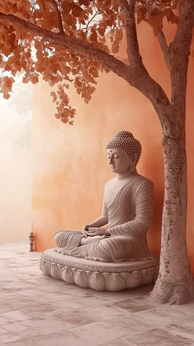 Bodhi Tree Zen Spiritual mobile wallpaper