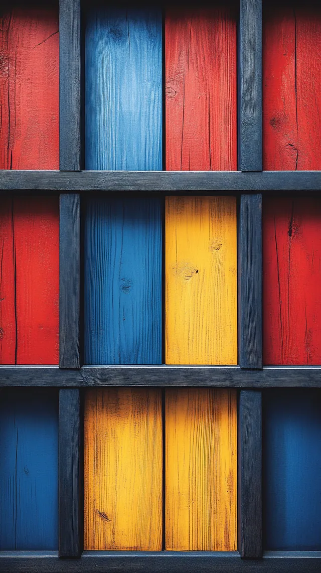 Color Wood Art Abstract mobile wallpaper