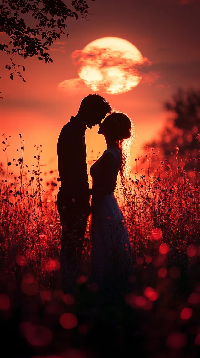 Couple Sunset 1 Aesthetic mobile wallpaper