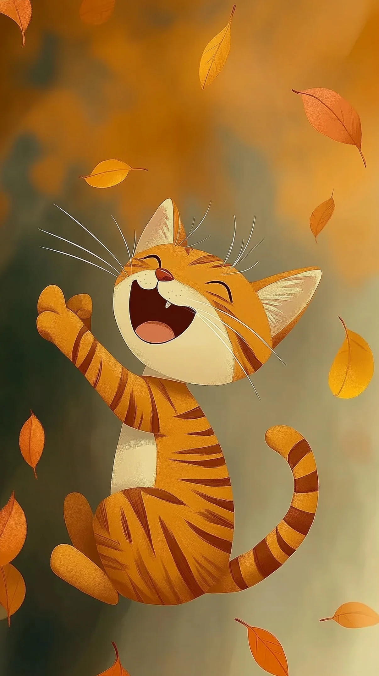 Cute Wall 2 Animals mobile wallpaper