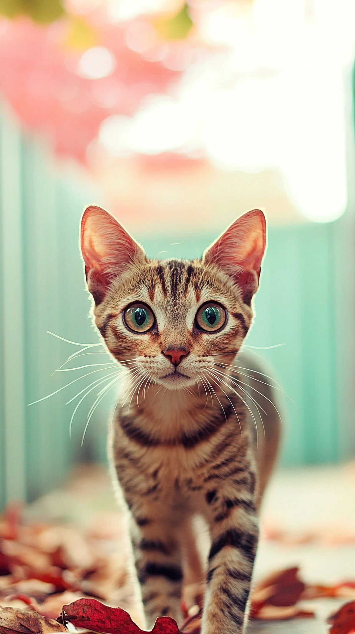 Cute Wall 6 Animals mobile wallpaper