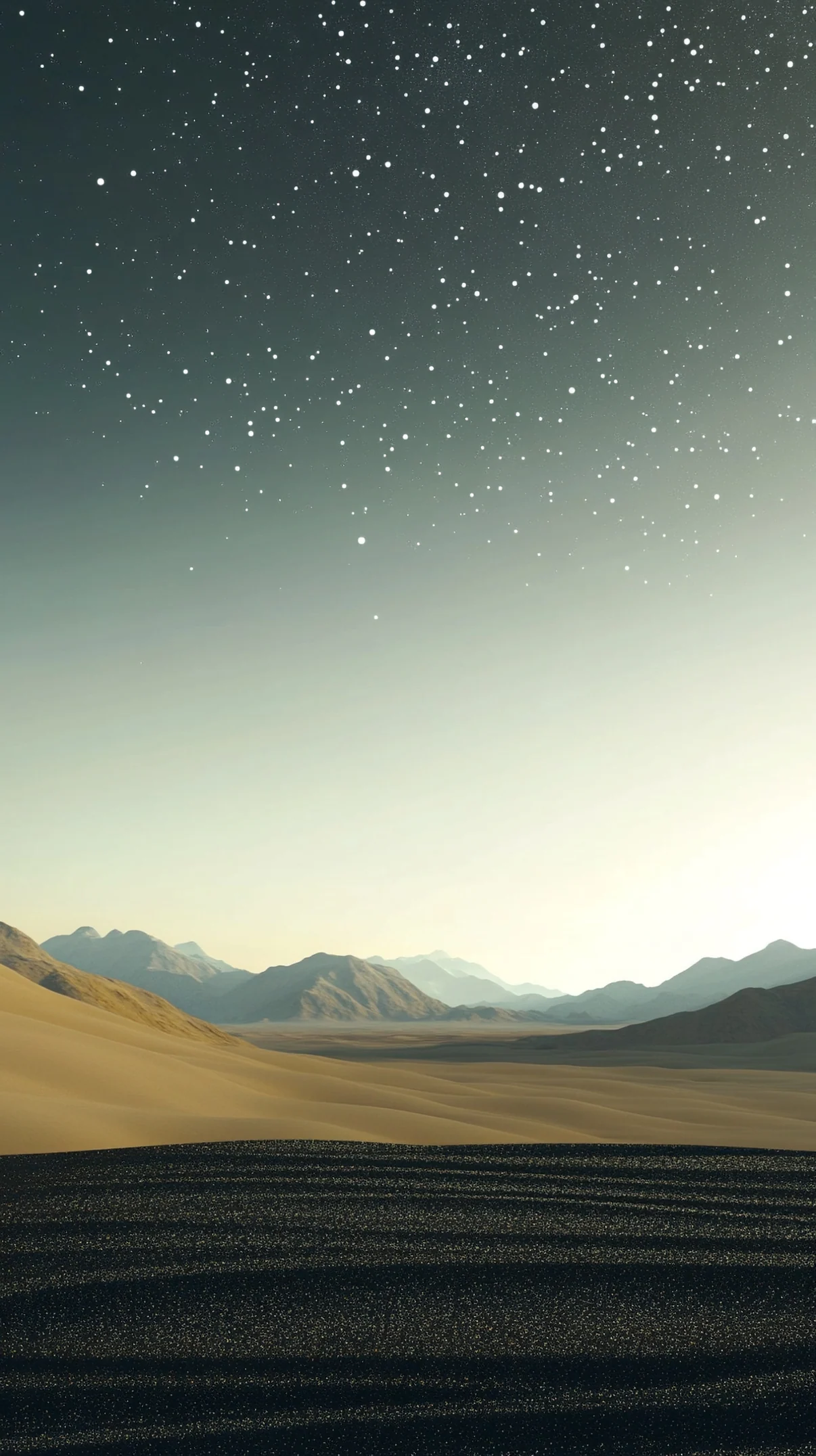 Desert Starry 3 Space mobile wallpaper