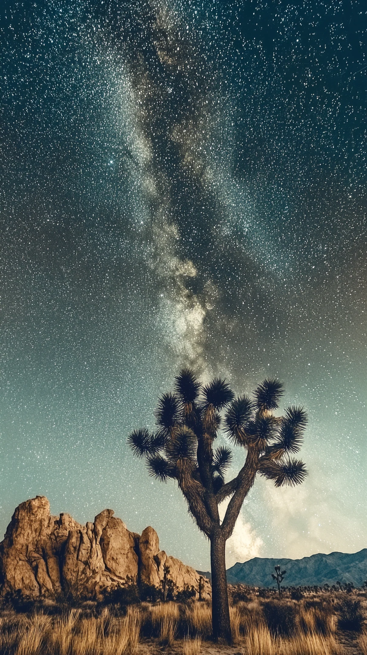 Desert Starry 4 Space mobile wallpaper