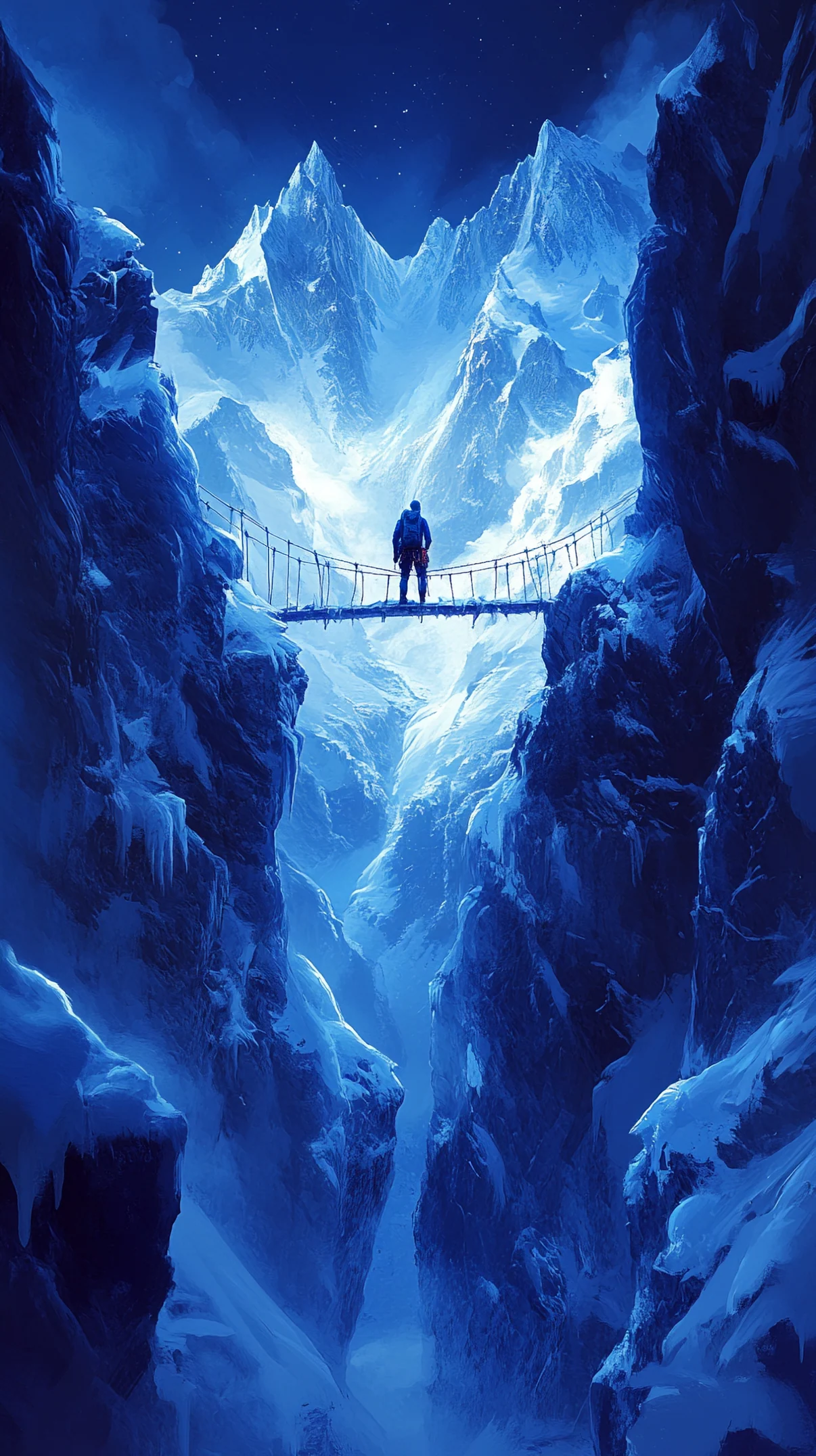 Rock Climber Nature mobile wallpaper