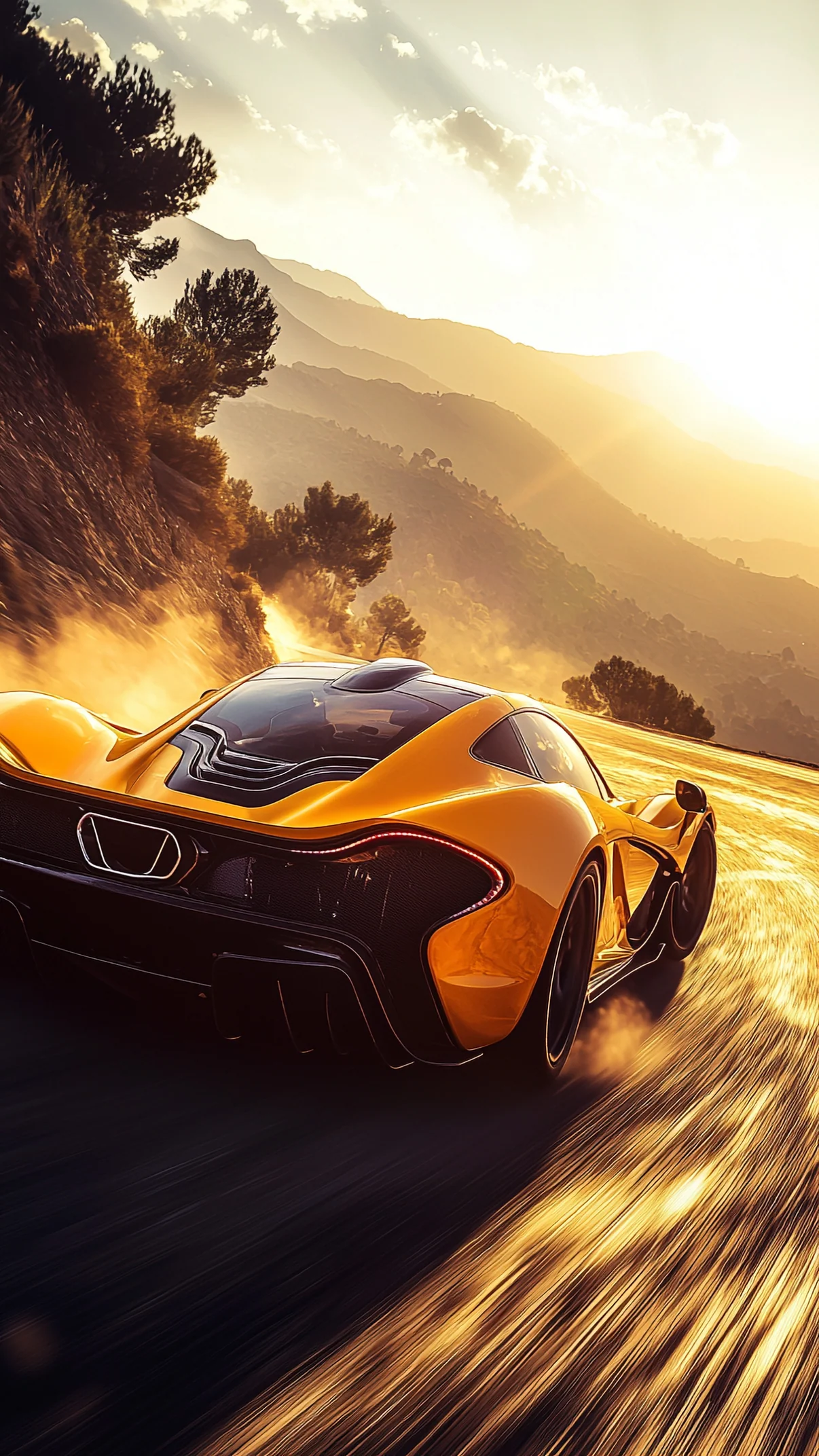 Yellow Super Car Cars & Vehicles mobile wallpaper
